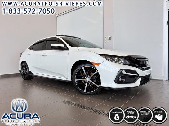 Honda Civic Hayon 2020 2020 Blanc