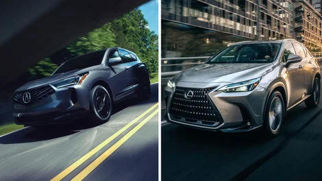 Acura RDX 2026 vs Lexus NX 2026 : Quelles différences ?