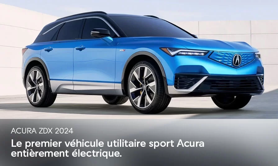 Acura ZDX 2024 : un moment important