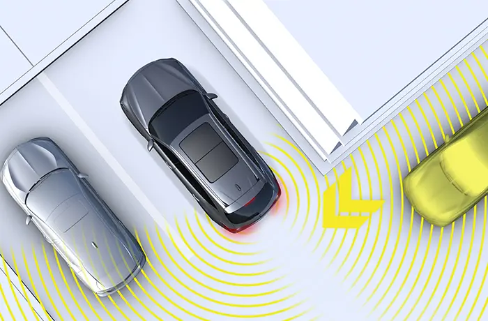 Lalerte de trafic transversal disponible